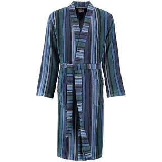 CAWÖ Cawö Bademantel Herren Kimono Struktur 2509 aqua - 14 Bademäntel