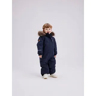 NAME IT Snow10 SOLID Mini Rennanzug - Dark Sapphire - 8 Jahre