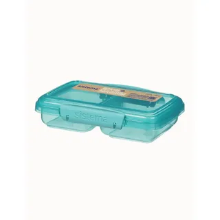 sistema Lunchbox Sistema 350ml Small Split - recycled PP - Teal Stone