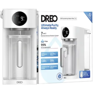 DREO Wasserfiltersystem Weiss 7-Stufen