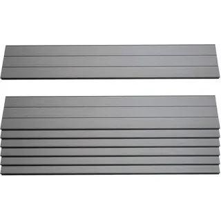 MCW WPC Sichtschutzlatten Savoie 90 cm grau 7 St.