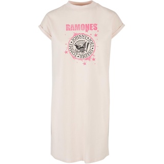 Ramones Kleid knielang - Splash Crest - M bis XL - für Damen - Größe XL - pink  - Lizenziertes Merchandise! - XL