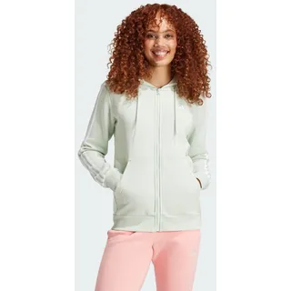 Adidas Essentials 3-Streifen Kapuzenjacke - Linen Green - XL