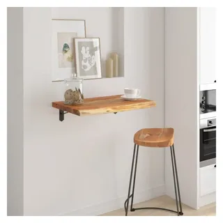 vidaXL Wandregal 60 x 40 x 2,5 cm Braun