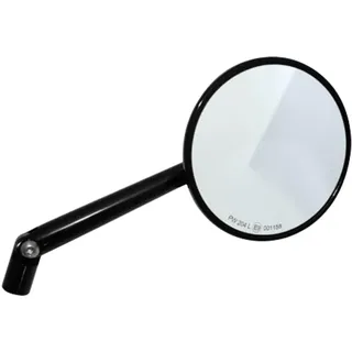 Highsider Montana Rückspiegel für Motorrad Schwarz glänzend