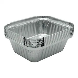 pott & flamme Alu-Tropfschalen 10 Stck. Aluminium