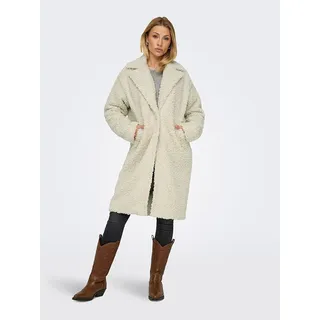 ONLY Teddymantel in Creme - L