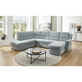 Planform Wohnlandschaft  Polly T ¦ blau ¦ Maße (cm): B: 295 H: 96 T: 219.0