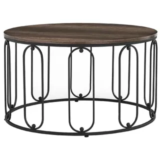 MCombo M Mcombo Metallmöbel Couchtisch Beistelltisch Rund Industrie-stil 2147bk