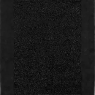 Carpetsale24 Läufer Teppich 60x100 cm Anthrazit, Kurzflor, Einfarbig, Modern, Rechteckig, Pflegeleicht, Flurteppich für Küche, Eingang, Wohnbereich