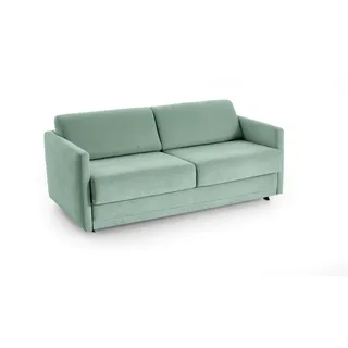 Atlantic Home Collection Schlafcouch 2-Sitzer Mintgrün