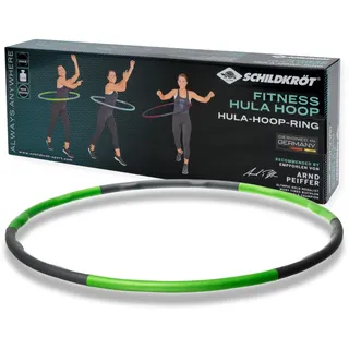 Schildkröt Fitness Hula Hoop Reifen grau/grün (960035)