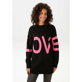 Aniston CASUAL Strickpullover Schwarz 42