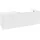Waschbeckenunterschrank 160 x 55 cm White Matt