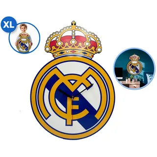 Real Madrid Mdf-wanduhr - Multicolor - One Size