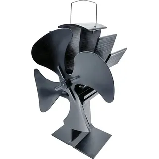 ROWI Ofenventilator Aluminium 22 x 16 x 9 cm Schwarz