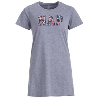 zeitlos Nachthemd Nap Young Fashion Kurzarm Sommer grau XL