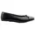 SUPER Soft Frauen Klassische Ballerinas klassisch elegant Ballerinen Pumps Halbschuhe Slipper Schwarz Black 40 EU 7 41 EU