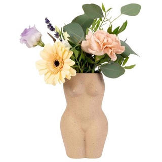 DOIY Dekovase (1 Artikel), Vase Body small braun