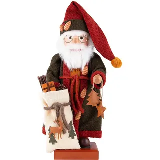 Christian Ulbricht Nussknacker Weihnachtsmann Herbstfarben (49,5cm) Nussknacker von Christian Ulbrich