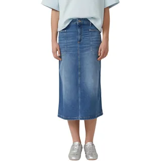 s.Oliver Midi-Jeansrock Damen Blau 40