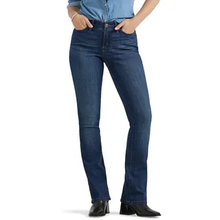 Lee Damen Ultra Lux Comfort with Flex Motion Bootcut Jeans, Royal Chakra, 46 Kurze Schlauch - 46 Petite