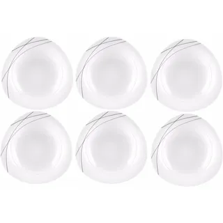 SELTMANN WEIDEN Suppenteller 23 cm Weiß 6er Set