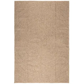 vidaXL Teppich ZIZUR 200x290 cm Jute-Optik Indoor und Outdoor