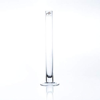 Reagenzglas, Glasvase SOLIFLEUR mit Fuss H. 30cm D. 3cm rund klar Sandra Rich