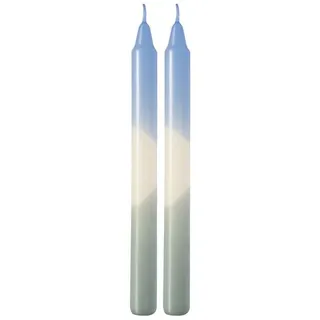 like. by Villeroy & Boch Tafelkerze Like Home Stabkerze dip dye ice, sage 2 Stk. (2-tlg) bunt