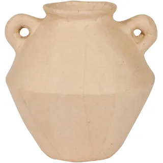 Décopatch HD084C - Krug aus Pappmaché, 13cm, Kartonbraun, einfach zum Verzieren, 1 Stück