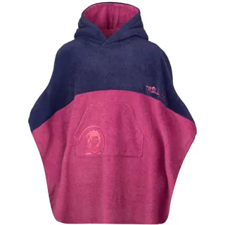 TROLLKIDS Kids Kvalvika Surf Poncho 128, Mallow pink - 128