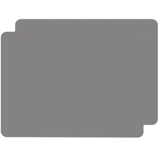 MXDHOKY 2 Stücke Silikon Platzsets, Hitzebeständig Tischset, Silikon Kinder Platzset, Silikonfolie Bastelmatte, Waschbar für Küche, Thekenmatten, Kunsthandwerk, Heimwerkerzubehör(Dunkelgrau)