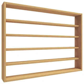 VCM Hängeregal 80 x 10 x 60 cm Holz