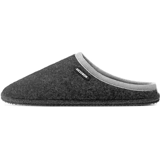 Giesswein Hausschuhe Dannheim - Warme Filz Pantoffeln für Damen & Herren | Rutschfeste Pantoletten aus weicher Wolle – leichte, gemütliche Unisex Slipper zum Hineinschlüpfen für Zuhause & kalte Tage - 38 EU