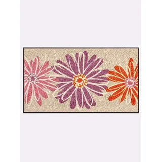 heine Fußmatte Fußmatte, Rechteckig, Höhe: 7 mm, Rutschhemmend, Waschbar braun|bunt 70 cm x 185 cm x 7 mm