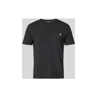 T-Shirt mit Logo-Stitching, Black, $listsize[$i].replace('"','"')