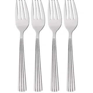 Gräwe Kuchengabeln, Serie Athen, 4-teilig, Edelstahl,