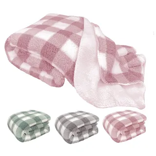 heimtexland Typ837 Kuscheldecke 150 x 200 cm Rosa