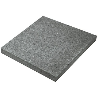 Granitplatte G 654  (Anthrazit, 60 x 60 x 3 cm, Granit, Wassergestrahlt)