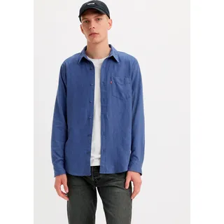 Jeanshemd »SUNSET 1 POCKET STANDARD«, Gr. L - N-Gr, POLSON COSTAL FJORD, , 68017349-L N-Gr