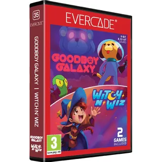 Evercade Multi Game Cartridge Blaze Goodboy Galaxy & Witch N Wiz RETRO PAL ES