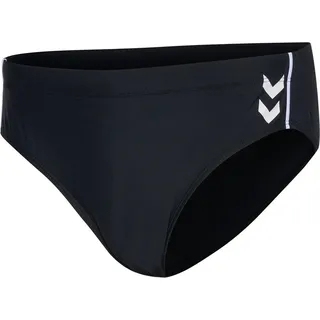 hummel Badehose Hmlpulse Piping Swim Brief schwarz S