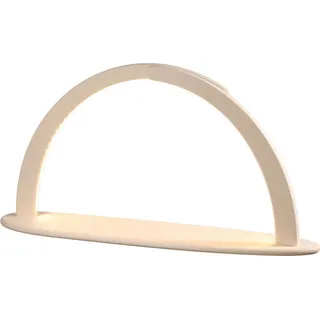 Seiffener Volkskunst LED Lichterbogen Schwibbogen 70 x 37 cm