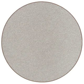 Snapstyle Feinschlingen Veloursteppich 100 x 100 cm Schwarz