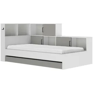 CaliCosy Mid.you 90 x 200 cm Grau/Weiß