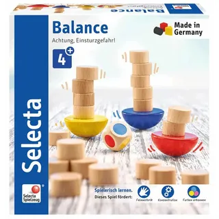 Selecta Spielzeug Balance Motorik Spiel Kinderspiel Kinderspielzeug Holz 20 cm