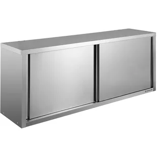 GastroHero Wandhängeschrank Edelstahl 200 x 40 x 200 cm