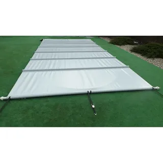 Poolabdeckung Stangenabdeckung Sicherheitsabdeckung Tube  4m x 8m Pool Innemaß