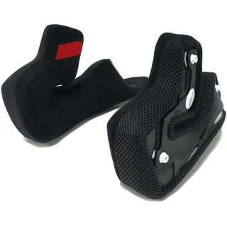 Nolan N60-6 Wangenpolster 2XS Schwarz/Rot